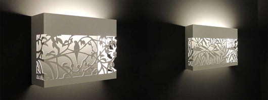 Aluminum Applique Lamps