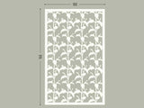 Stemona white screen lasercut aluminum terrace and room divider